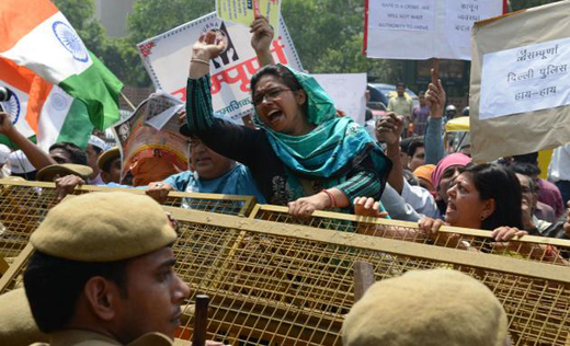 Protest- 5yr old Rapre